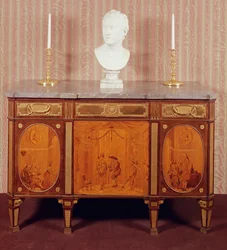Commode, 1776-79